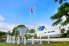 VSIP has become a symbol of economic cooperation between Vietnam and Singapore. (Photo: congthuong.vn)