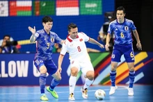 Vietnam's futsal team enter the quarterfinals in the 2022 Futsal Asian Cup despite their defeat in the match against Japan on October 2. (Photo: AFC)