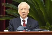 Party General Secretary Nguyen Phu Trong speaks at the conference. (Photo: NDO)