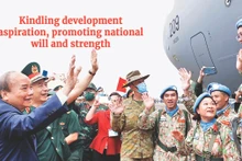 Kindling development aspiration, promoting national will and strength