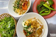 Mi quang in Da Nang.