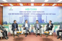 The workshop on nuclear development in Vietnam.