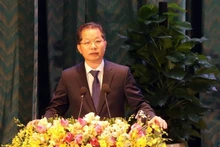 Secretary of the Da Nang Party Committee Nguyen Van Quang speaks at the ceremony on August 31. (Photo: VNA)
