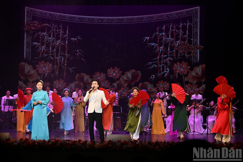 A ceremonial arts performance opened the ceremony.