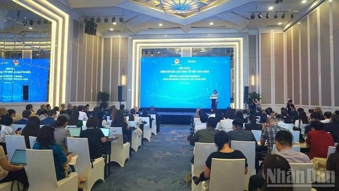 An overview of the report launching seminar (Photo: nhandan.vn) An overview of the report launching seminar (Photo: nhandan.vn)