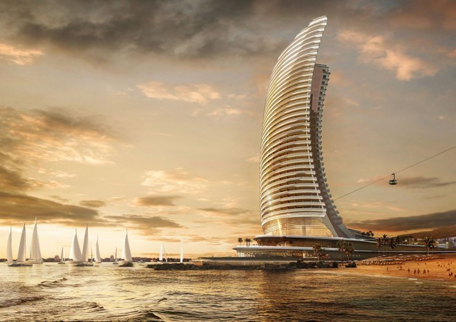 Aspira Tower is scheduled to complete in 2027 on Hon Thom Island. Aspira Tower is scheduled to complete in 2027 on Hon Thom Island.