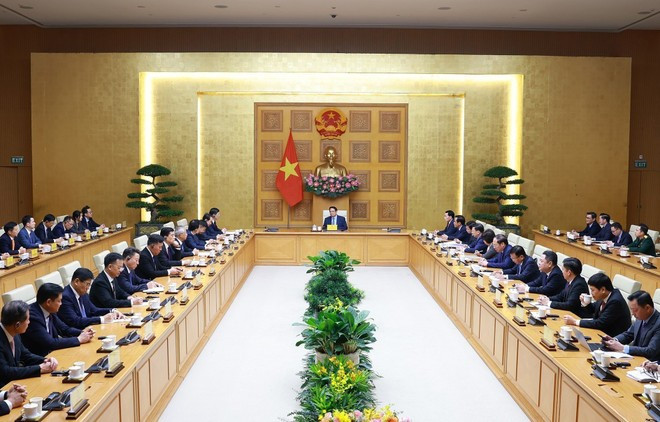 An overview of the reception (Photo: VNA)