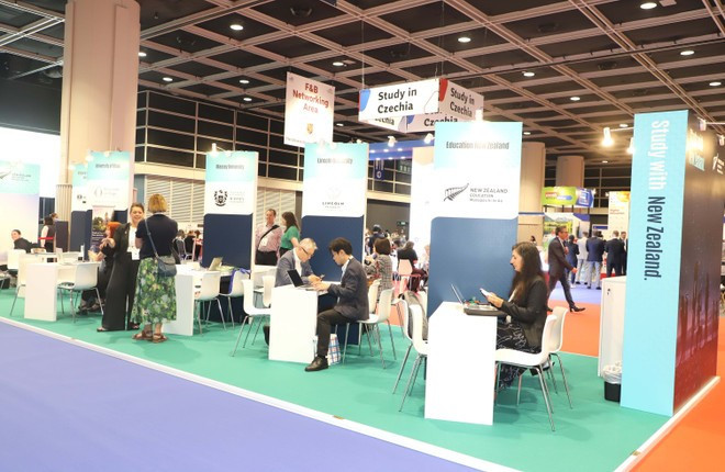New Zealand's exhibition area at the event. (Photo: VNA)