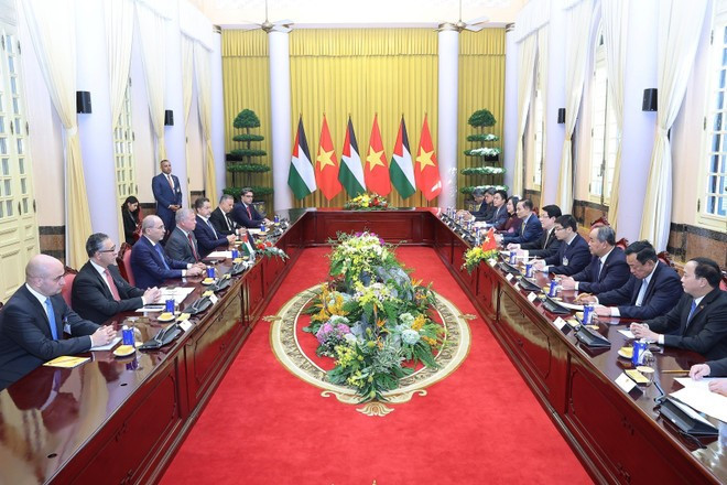 An overview of the talks (Photo: VNA)