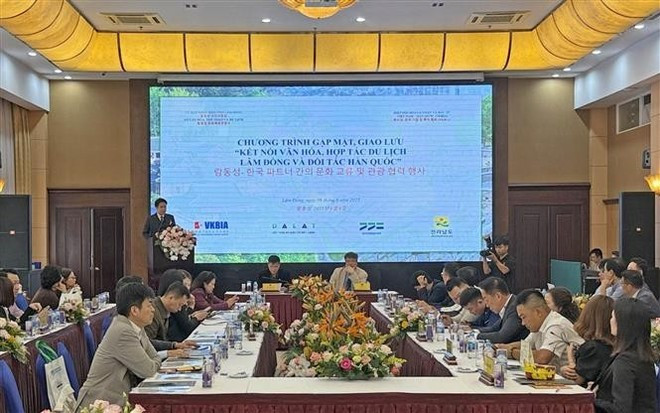An overview of the networking event in Da Lat city on June 6. (Photo: VNA) An overview of the networking event in Da Lat city on June 6. (Photo: VNA)