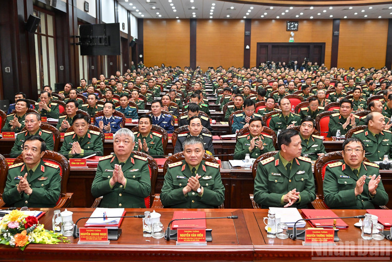 Delegates attend the 2025 National Political-Military Conference.