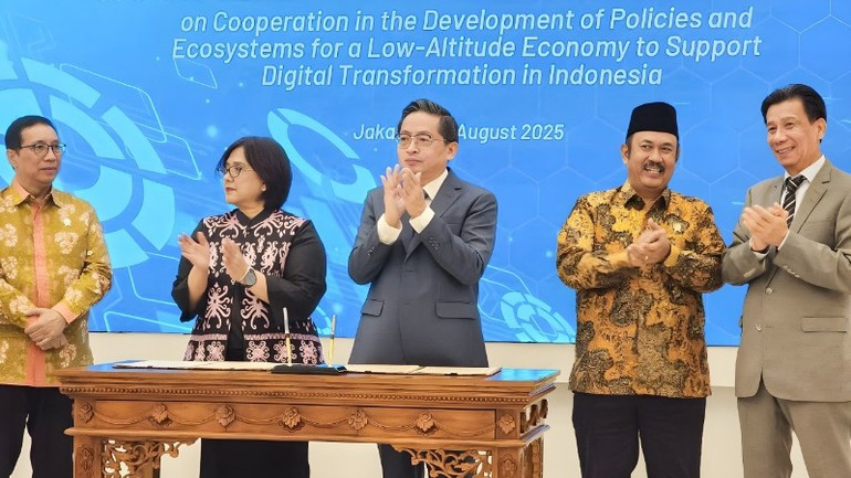 CT Group signs a memorandum of understanding with the Indonesian Ministry of National Development Planning. bienbanghinho-22825.jpg