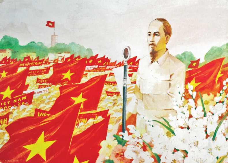 President Ho Chi Minh reading the Declaration of Independence. kyuchn-24825-bachodoctuyenngon.jpg