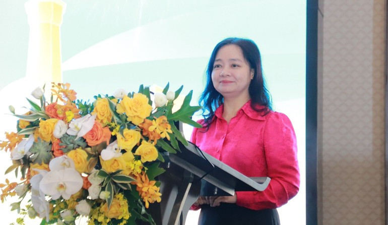 Nguyen Thi Lam Giang, Director of the Department of Innovation, Green Transition and Industrial Promotion. phatrienchuyendoixanh-281025.jpg