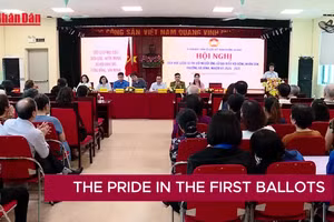 [Video] Young voters place trust in first ballots