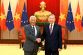 General Secretary To Lam receives European Council President Antonio Costa at the Party Central Committee Headquarters on the afternoon of January 29, 2026. (Photo: DANG KHOA)