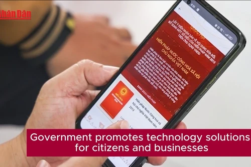 [Video] Government promotes technology solutions for citizens and businesses