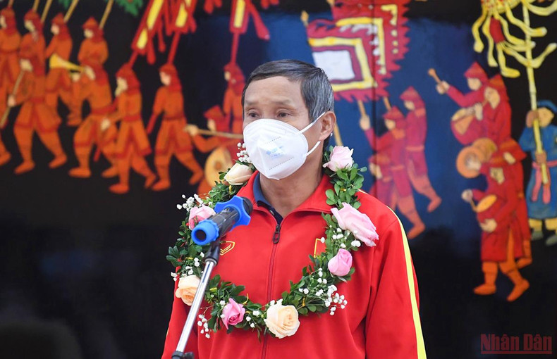 Homecoming ceremony for women’s football squad after historic World Cup ticket ảnh 6 Homecoming ceremony for women’s football squad after historic World Cup ticket ảnh 6