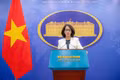 Spokesperson of the Ministry of Foreign Affairs Pham Thu Hang (Photo: MoFA)