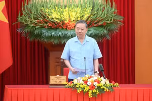 General Secretary and President To Lam. (Photo: DANG KHOA)