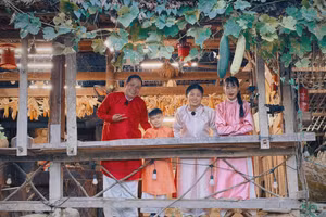 The family of Vang Thi Thong (Ban Lien, Lao Cai), a model of building a happy, civilised, and progressive family in the highlands.