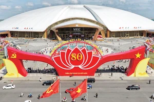 The Viet Nam Exposition Centre (VEC) in Dong Anh, Ha Noi. (Photo: GIA HUY)