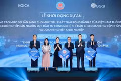 Project launch ceremony.