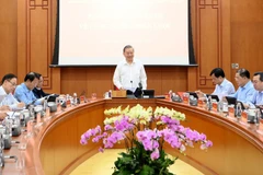Party General Secretary To Lam speaks at the meeting (Photo: NDO)