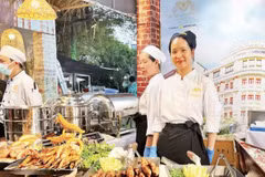 A wide array of distinctive delicacies at the Culinary Culture and Delicacies Festival 2026. (Photo: VO MANH HAO)