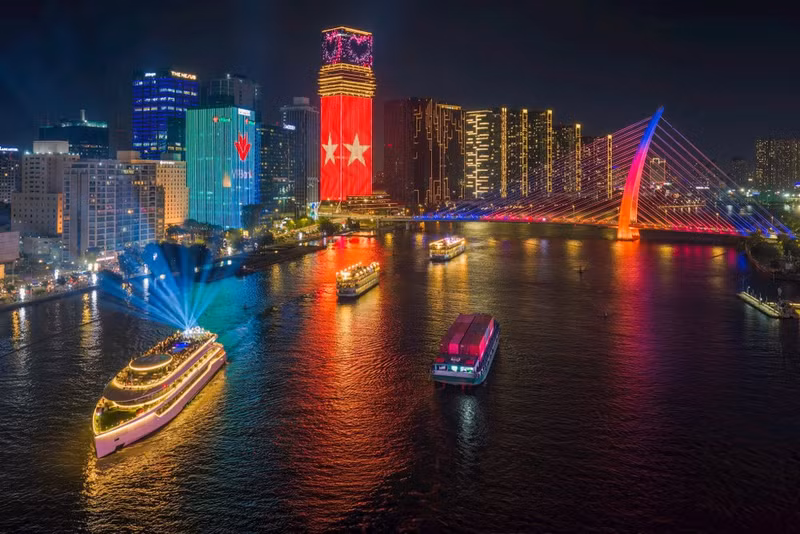 A corner of Ho Chi Minh City today. (Photo: NGUYEN TAN NGHIA)