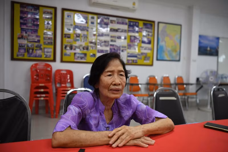 Nguyen Thi Xuan Oanh shares about love for President Ho Chi Minh. (Photo: XUAN SON)