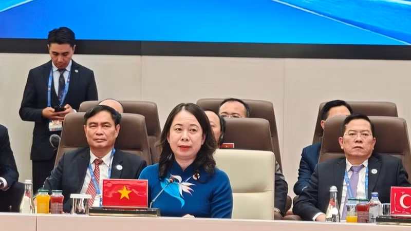 Vice President Vo Thi Anh Xuan attends and delivers an important speech at the 2026 Shanghai Cooperation Organisation Plus (SCO Plus) Summit in Bishkek, Kyrgyzstan on September 1. Photo: VNA