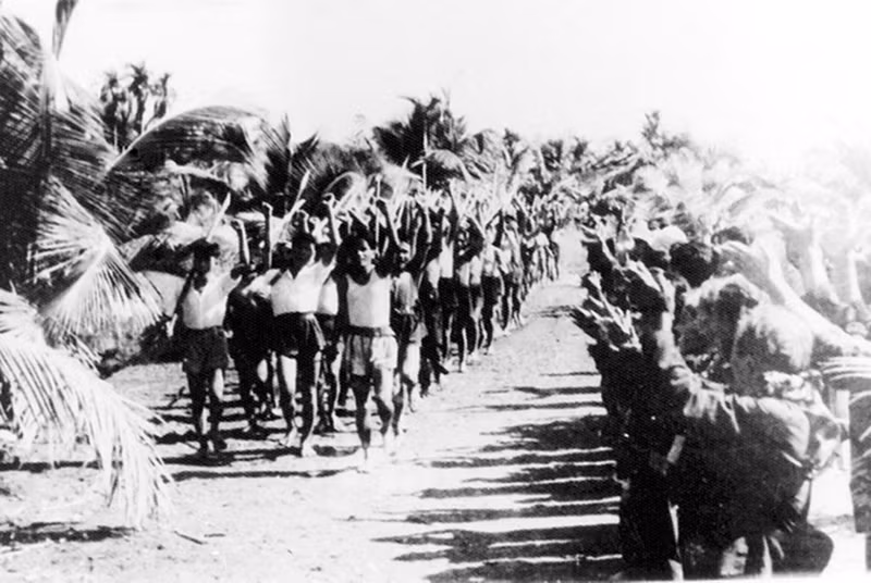 On June 1, 1945, the Vanguard Youth organisation was founded in the South. This was a youth movement operating under the Party’s orientation, playing an active role in mobilising and gathering youth forces in preparation for the August 1945 General Uprising. (Photo: VNA Archives)