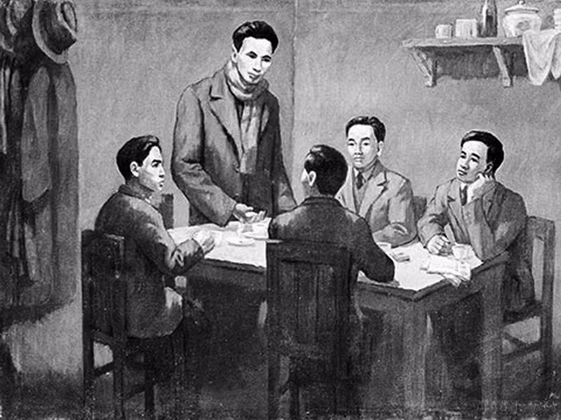 From January 6 to February 7, 1930, a conference to merge communist organisations and establish the Communist Party of Viet Nam was held in Hong Kong (China), under the chairmanship of Nguyen Ai Quoc on behalf of the Communist International. (Photo: VNA)