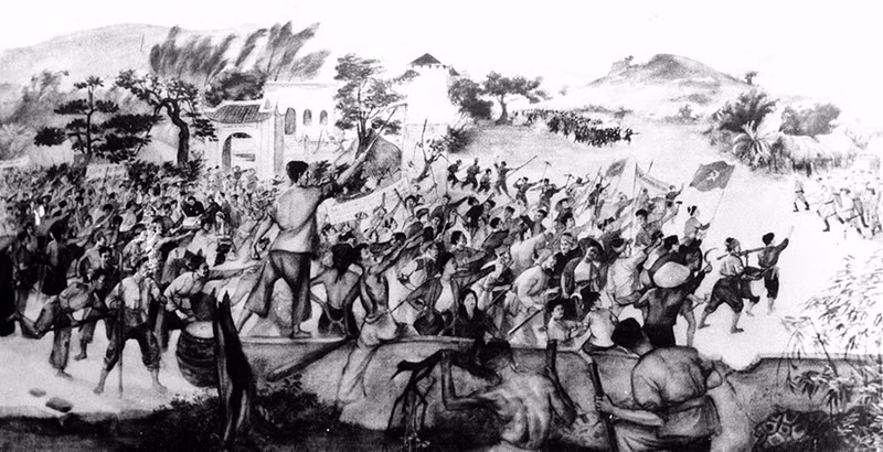 The revolutionary struggle movement in the 1930-1931 period, culminating in the Nghe-Tinh Soviets movement, broke out as the first general rehearsal of the Vietnamese revolution under the leadership of the Party of the working class, becoming a shining milestone in the history of the Vietnamese revolution. (Photo: VNA)