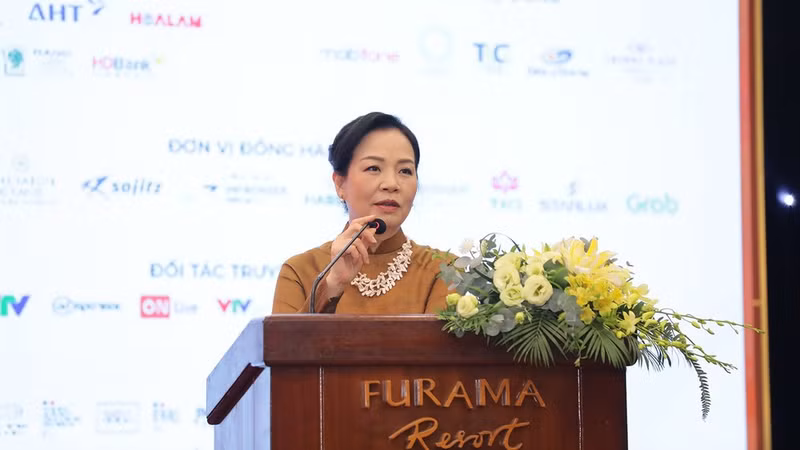 Dr Ngo Phuong Lan delivers the opening remarks at the workshop.