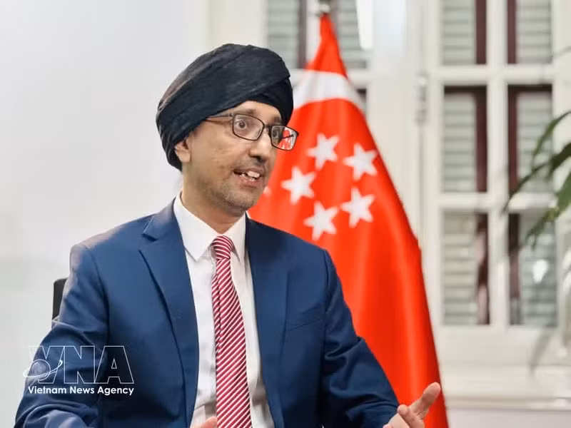 Singaporean Ambassador to Viet Nam Rajpal Singh (Photo: VNA)
