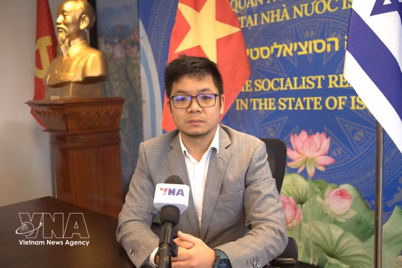 Chargé d’Affaires of the Vietnamese Embassy in Israel Nghiem Xuan Hai Dang (Photo: VNA)