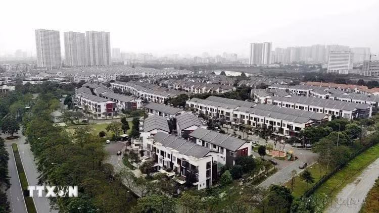 High-end apartment projects in Gamuda Gardens Urban Area in Ha Noi are developed by Malaysian real estate group Gamuda Land. (Photo: VNA)