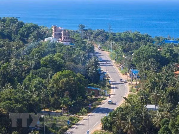 A corner of the Phu Quoc Marine Protected Area. (Photo: VNA)
