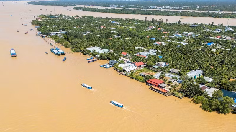 Thoi Son Islet seen from above. (Photo: MY HA)