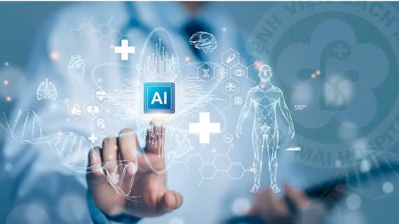 The application of AI in the healthcare sector requires accuracy, safety, and ethics. (Photo: nhandan.vn)