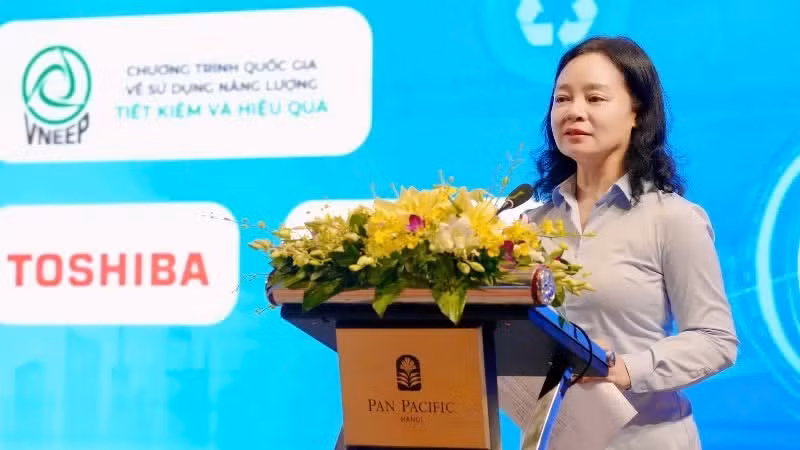 Nguyen Thi Lam Giang, Director of the Agency for Innovation, Green Transformation and Industrial Promotion under the Ministry of Industry and Trade.