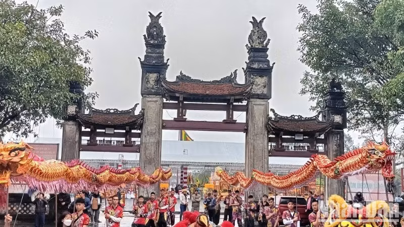 The planning area of the Tran Temple Special National Relic Site in Hung Yen encompasses more than 195ha.
