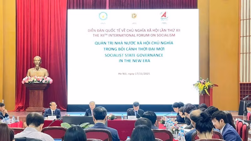 The opening of the 12th International Forum on Socialism