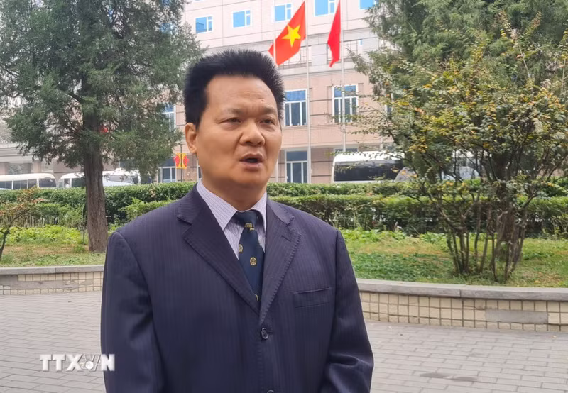Wang Hanling, a research fellow at the Institute of International Law under the Chinese Academy of Social Sciences (Photo: VNA)