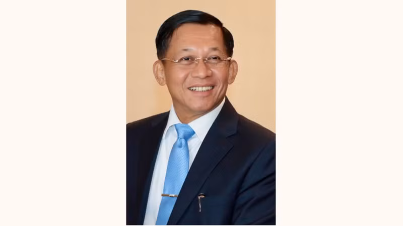 Myanmar President Min Aung Hlaing. (Photo: The Ministry of Foreign Affairs)