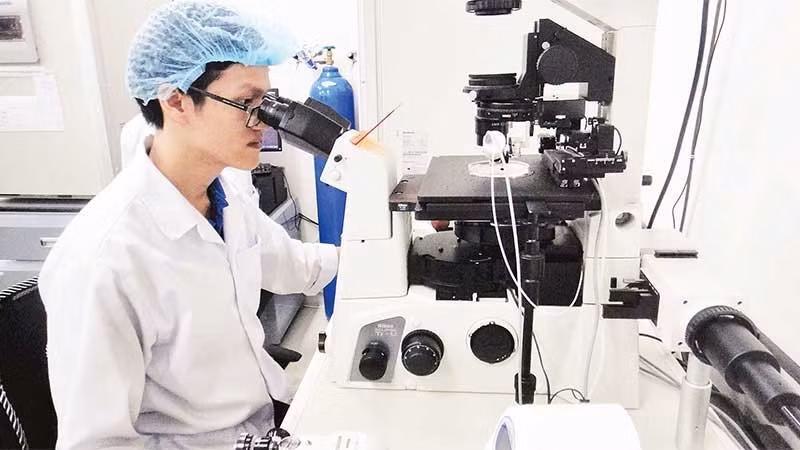 Scientific research activities at Viet Nam National University, Ho Chi Minh City.