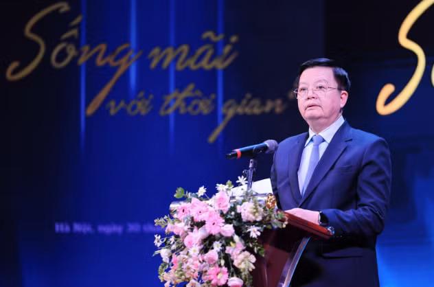 Deputy Prime Minister Mai Van Chinh speaks at the event (Photo: nld.com.vn)