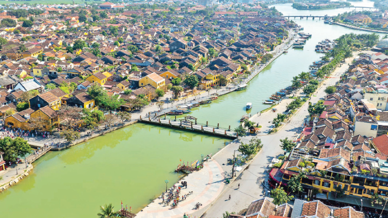 Hoi An Ancient Town, a World Cultural Heritage site in Da Nang City. (Photo: Nguyen Anh Cuong)